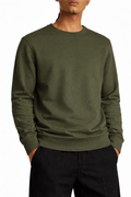 Pull montoné basique – Vert Essentiel